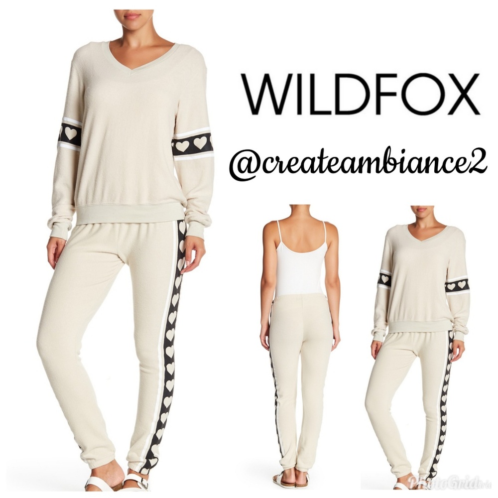 Wildfox Heart Sweatpants